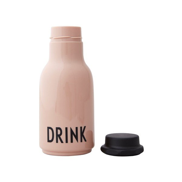 Drink rózsaszín palack gyerekeknek, 330 ml - Design Letters-image-2