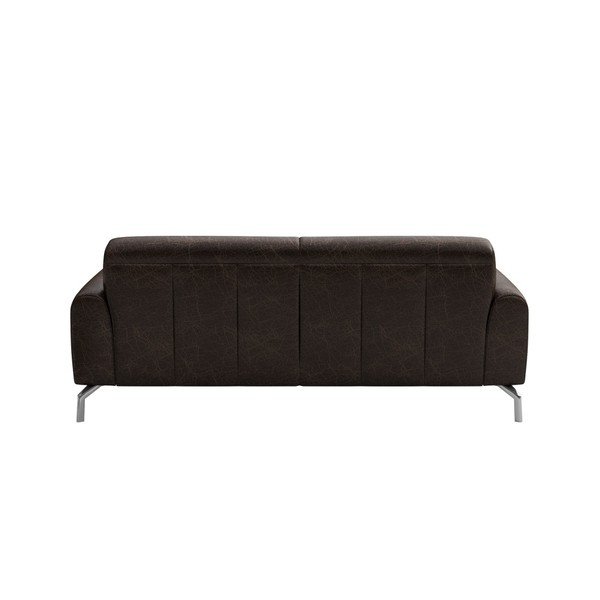 Puzo sötétbarna bőrkanapé, 170 cm - MESONICA-image-3