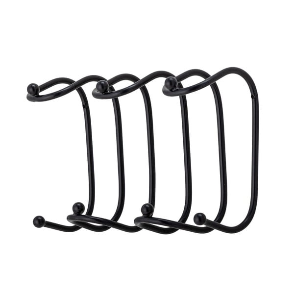 Fekete fém fali fogas Maltha – Bloomingville-image-1