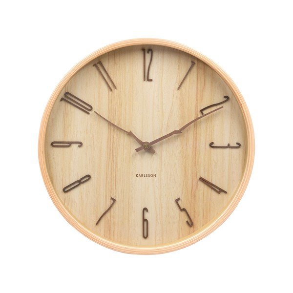 Fali óra ø 30 cm Rama – Karlsson