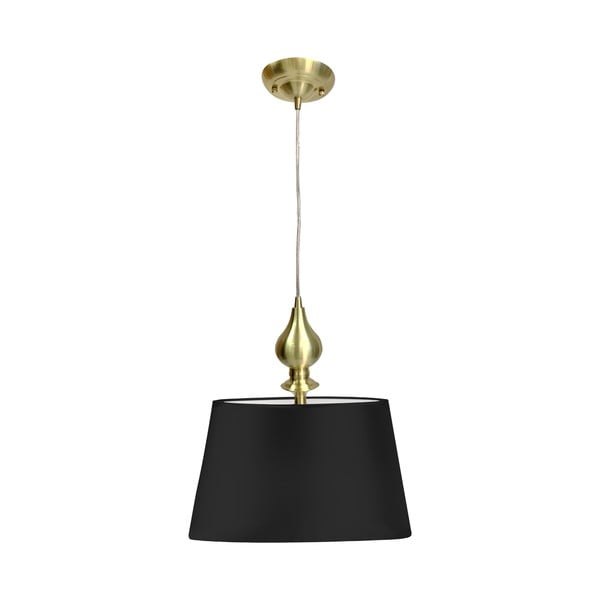 Fekete-aranyszínű függőlámpa ø 35 cm Prima Gold – Candellux Lighting