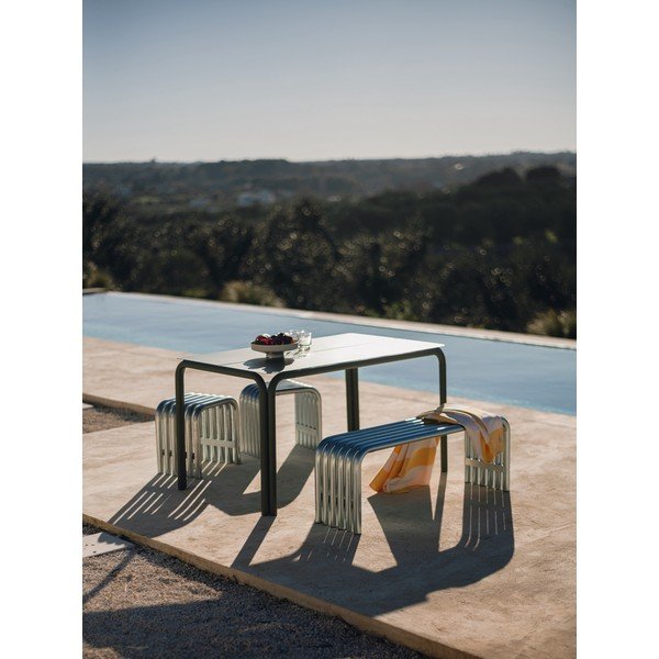 Ezüstszínű fém kerti szék Nokk – noo.ma-image-4