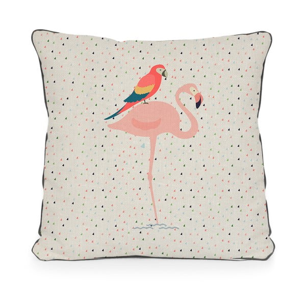 Flamingo kétoldalas díszpárna - Little Nice Things