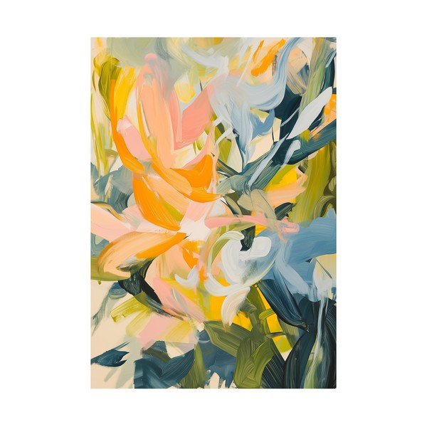 Nyomtatott vászon kép 70x100 cm Floral Gust – Styler