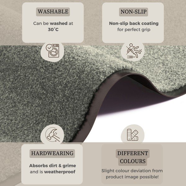 Lábtörlő 60x90 cm Wash and Clean – Hanse Home-image-1