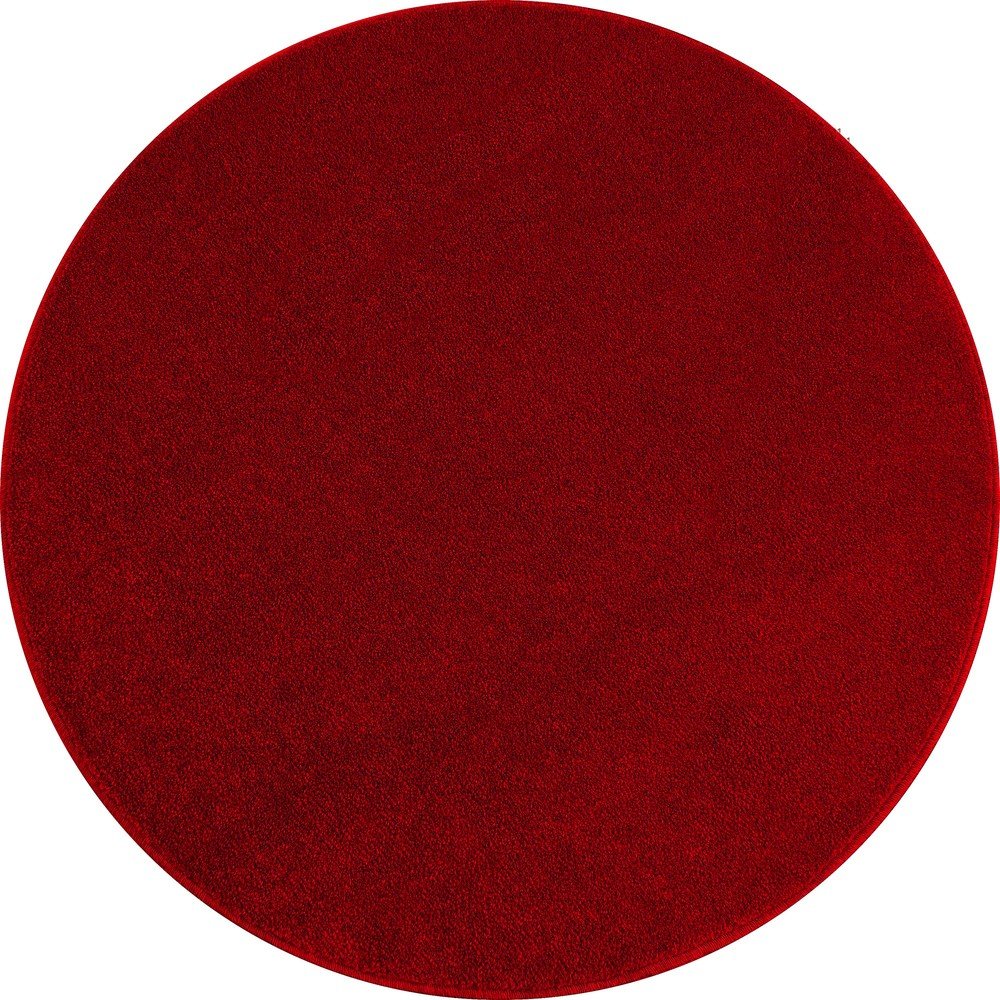 Borvörös kerek szőnyeg ø 200 cm Ata – Ayyildiz Carpets