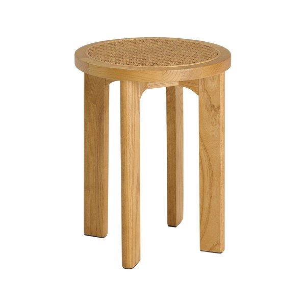 Natúr színű rattan ülőke Callut – Ellos Home-image-2