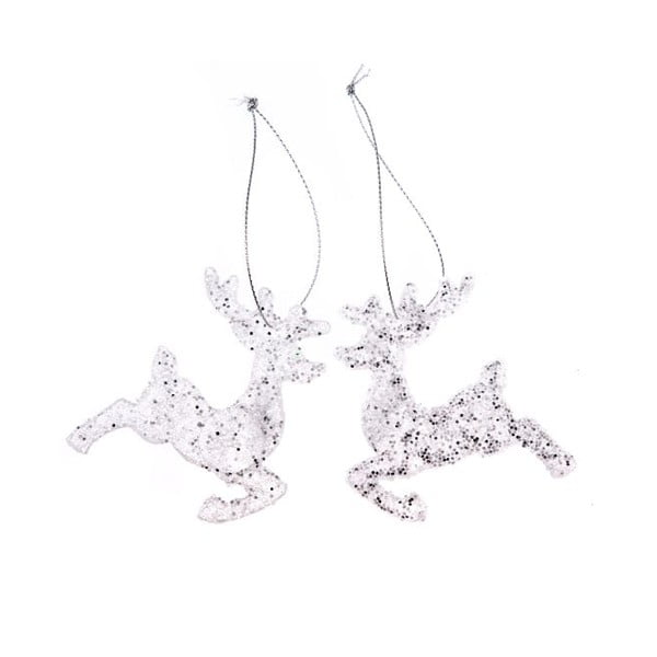 Műanyag karácsonyfadísz készlet 2 db-os 7 cm – Dakls