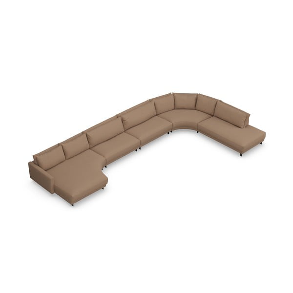 Téglavörös sarokkanapé (U alakú) Samba – Furninova -image-3