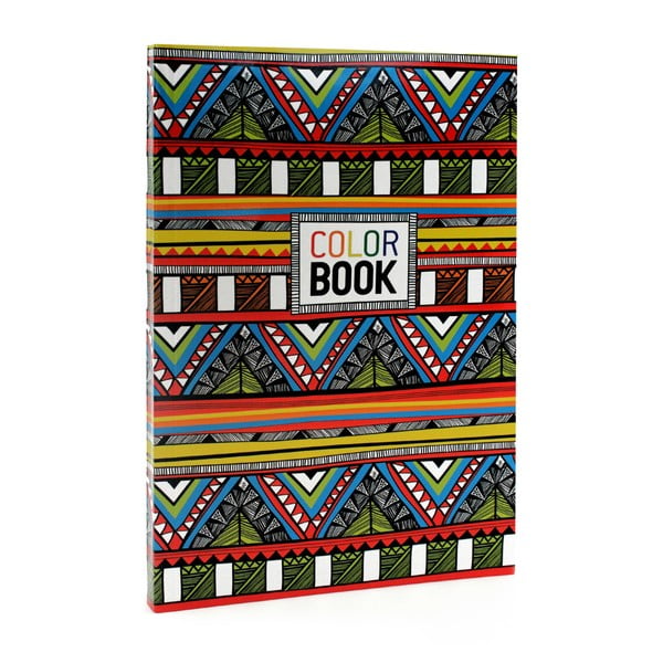 Color Book jegyzetfüzet színes lapokkal, A5, 115 lap - Makenotes