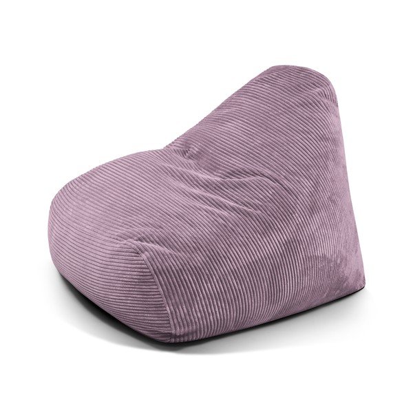 Lila kordbársony babzsákfotel Snug 100 – SLOWDOWN