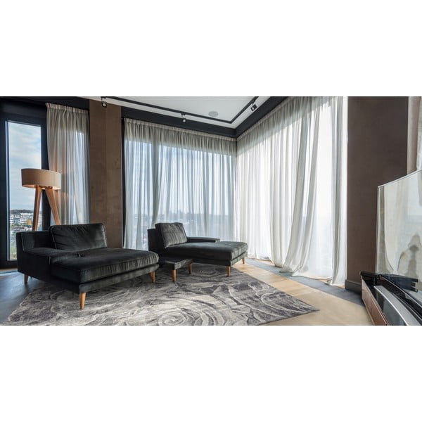 Szürke gyapjú szőnyeg 160x240 cm Ros – Agnella-image-1