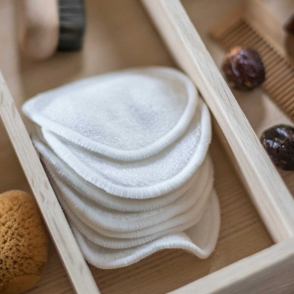 Sminkeltávolító vattakorong készlet 10 db-os Clean - Mette Ditmer Denmark-image-3