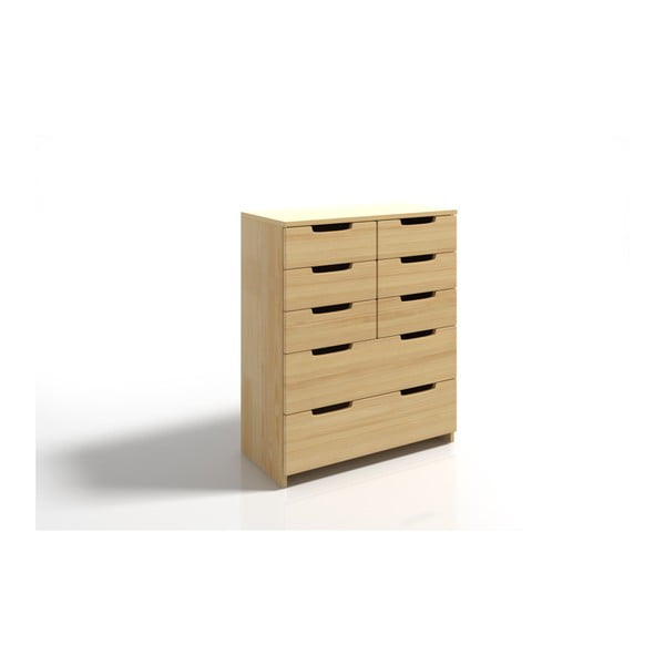 Spectrum fenyő komód, 8 fiókkal - SKANDICA-image-2