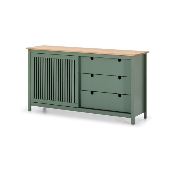 Bruna zöld fa komód - Marckeric-image-3