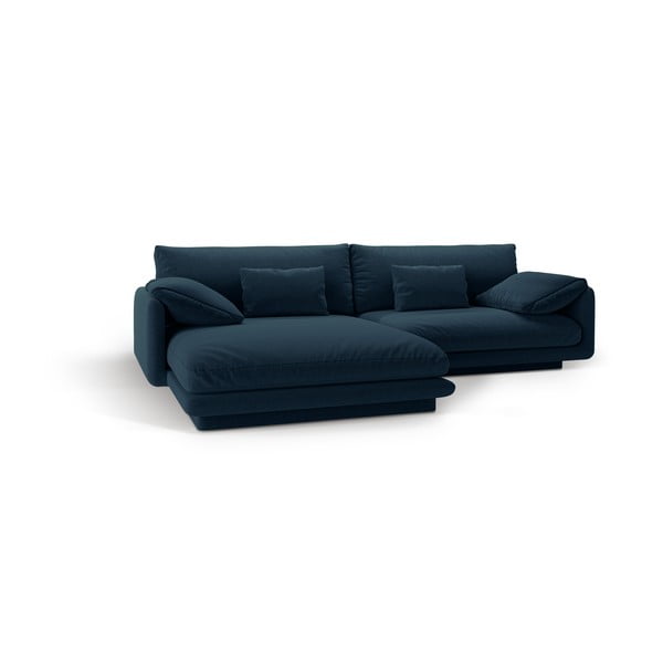 Sötétkék sarokkanapé (bal oldali) Torino – Micadoni Home-image-2