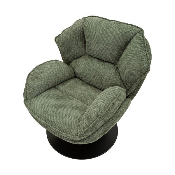 Szürkészöld forgó fotel Retro Style – Mauro Ferretti-image-3