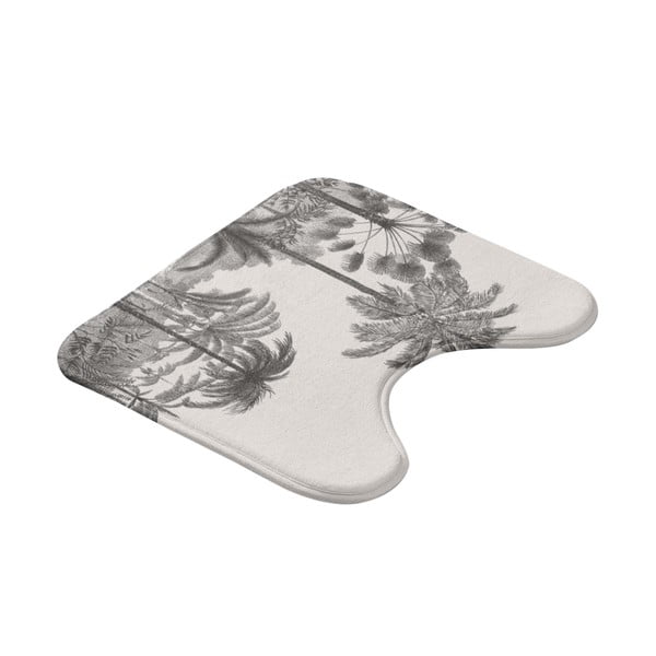 Fekete-bézs fürdőszobai kilépő WC-hez 45x45 cm Cocoty – douceur d'intérieur-image-2