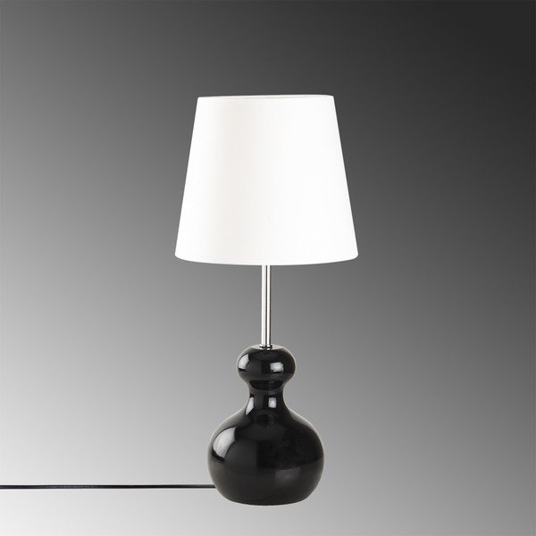 Mallina fekete fa asztali lámpa - Opviq lights-image-3