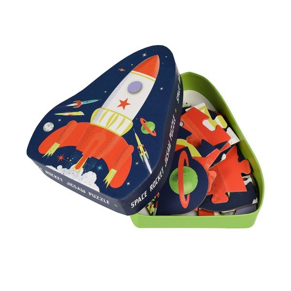 Puzzle (darabszám 18) Space Age rocket – Rex London-image-3