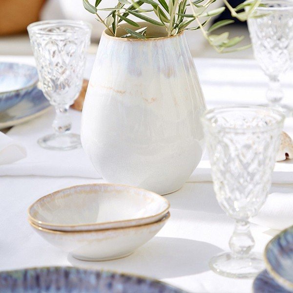 Brisa fehér agyagkerámia ovális tál - Costa Nova-image-1