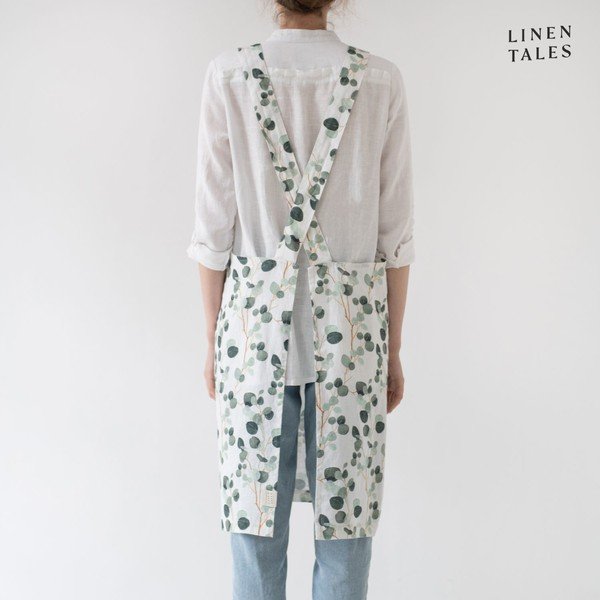 Len kötény Crossback – Linen Tales-image-2