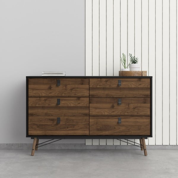 Ry sötétbarna komód, 150 x 95 cm - Tvilum-image-1