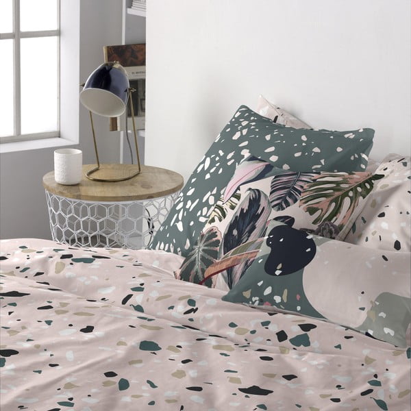 Granite 2 db pamut párnahuzat - Blanc-image-1