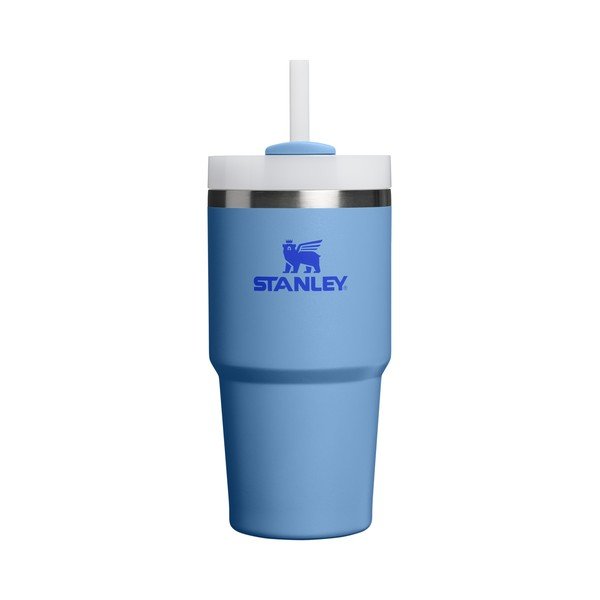 Kék rozsdamentes acél termosz szívószállal 600 ml Quencher H2.O FlowState™ Tumbler Blue Sky – Stanley
