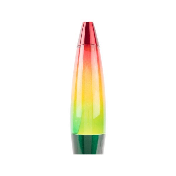 Zöld üveg lávalámpa (magasság 41,5 cm) Rainbow Rocket Lava – Leitmotiv-image-2