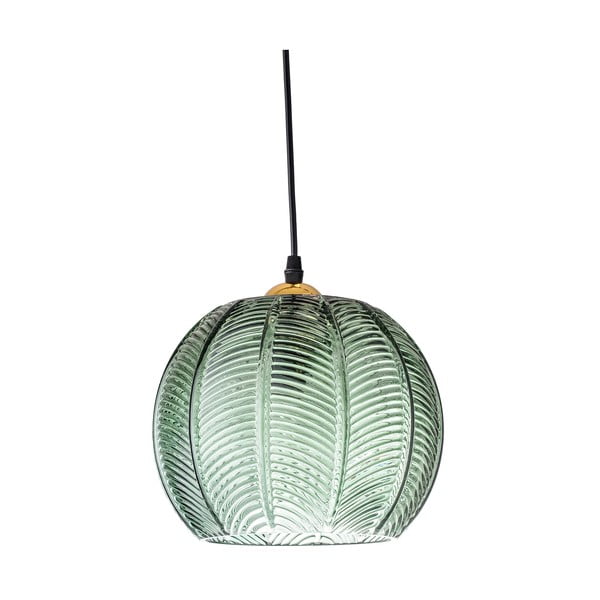 Zöld függőlámpa üveg búrával ø 22 cm Adar – Bloomingville-image-2