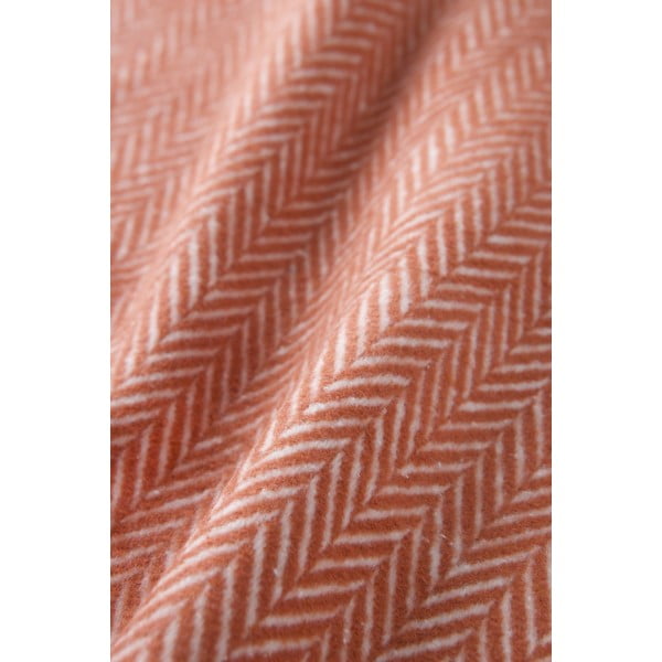 Skyline terrakottavörös pléd, 140 x 180 cm - Euromant-image-3