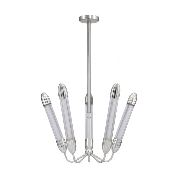 Ezüstszínű acél függőlámpa üveg búrával ø 69 cm Lemon Squeeze – UMAGE-image-3