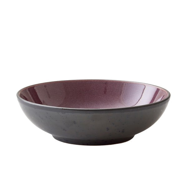 Fekete-lila kőedény tálka 1 l Gastro Black/Purple – Bitz