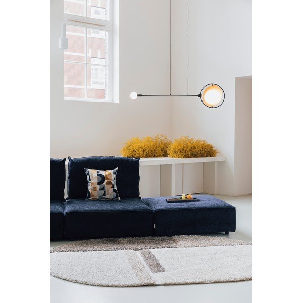 Okkersárga-fekete LED dimmelhető függőlámpa Sirius – Zuiver-image-3