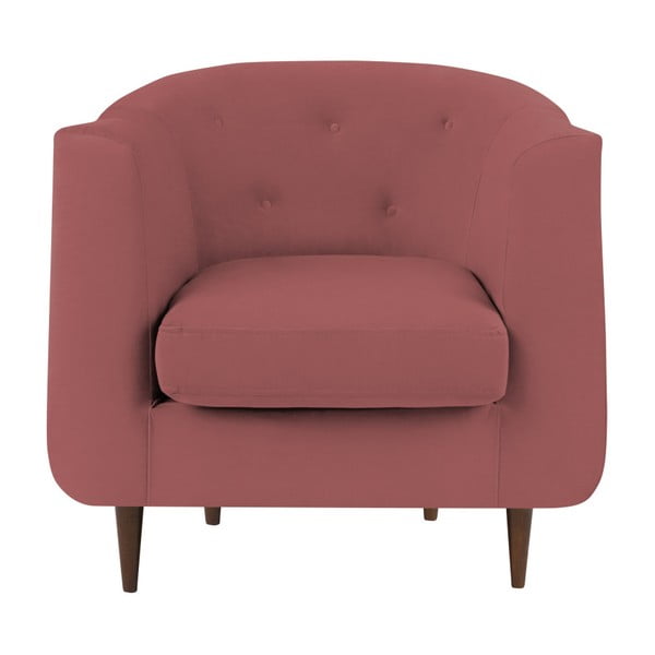 Love pirosas-rózsaszín fotel - Kooko Home