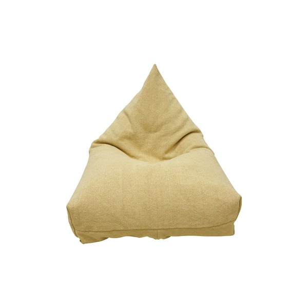 Világossárga gyerek babzsák Cleo Light Honey – Lorena Canals