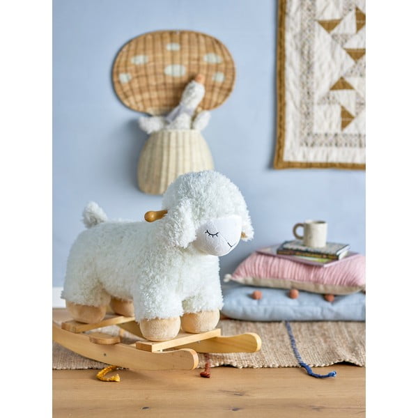 Rocking Toy bükkfa gyerek hintabárány - Bloomingville Mini-image-1