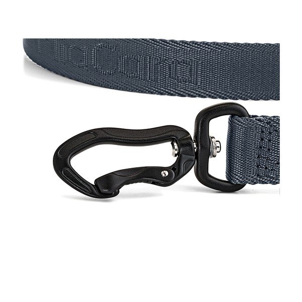 Sötétszürke kapcsos póráz hosszúság 200 cm Modena Asphalt 25 mm – MiaCara-image-3