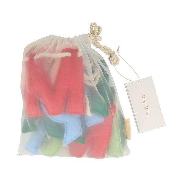 Girland karácsonyi mintával Merry Christmas – Meri Meri-image-2