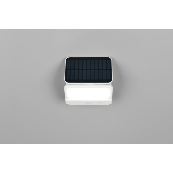 Napelemes LED fali kültéri lámpa (magasság 9 cm) Viamao – Reality-image-3