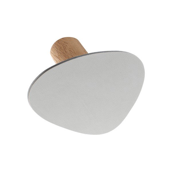 Világosszürke fali acél akasztó Dot L Nupo – LIND DNA