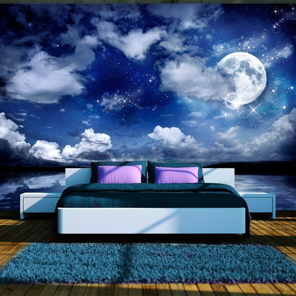 Magic Night nagyméretű tapéta, 300 x 210 cm - Bimago-image-1