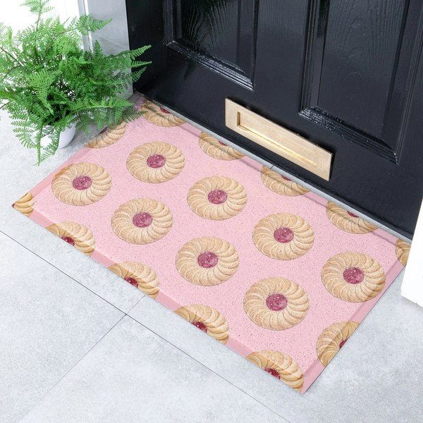 Újrahasznosított műanyag lábtörlő 40x70 cm Jam Biscuit  – Artsy Doormats-image-2