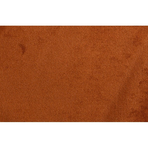 Narancssárga bársony kanapé 277 cm Rodeo – WOOOD-image-1