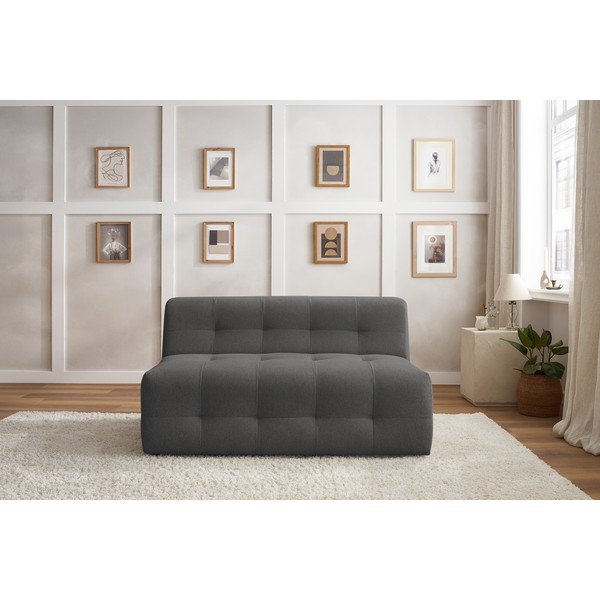 Sötétszürke kanapé modul Kleber - Bobochic Paris-image-1