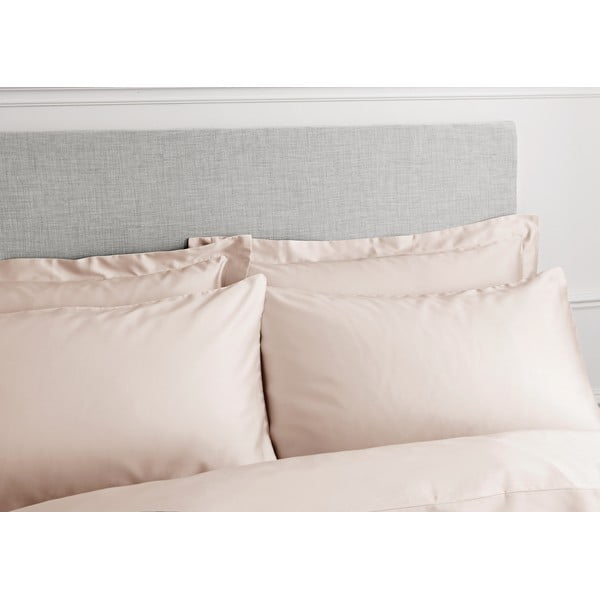 Classic bézs pamutszatén ágyneműhuzat, 200 x 200 cm - Bianca-image-2