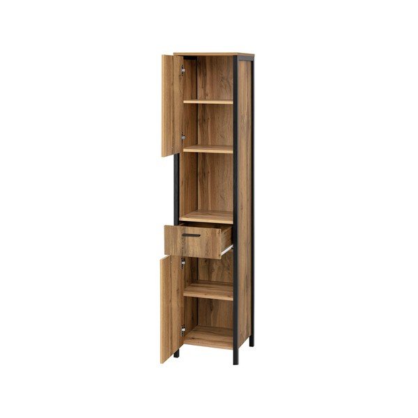 Werra barna fürdőszobai szekrény, 38 x 175 cm - Støraa-image-2