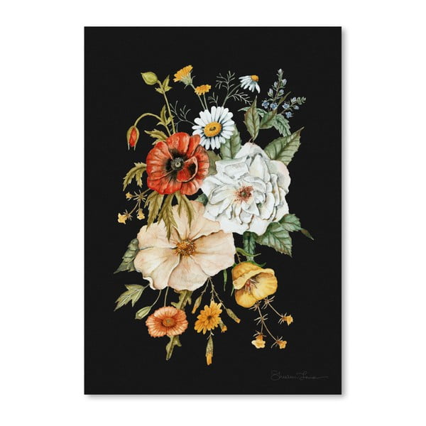 Wildflower Bouquet by Shealeen Louise 30 x 42 cm-es plakát