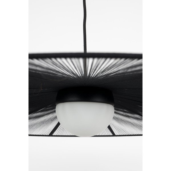 Fekete dimmelhető függőlámpa ø 80 cm Belle – Zuiver-image-3